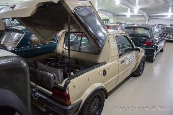 Mid engined Metro van!  It was used as a test bed for the MG TF development